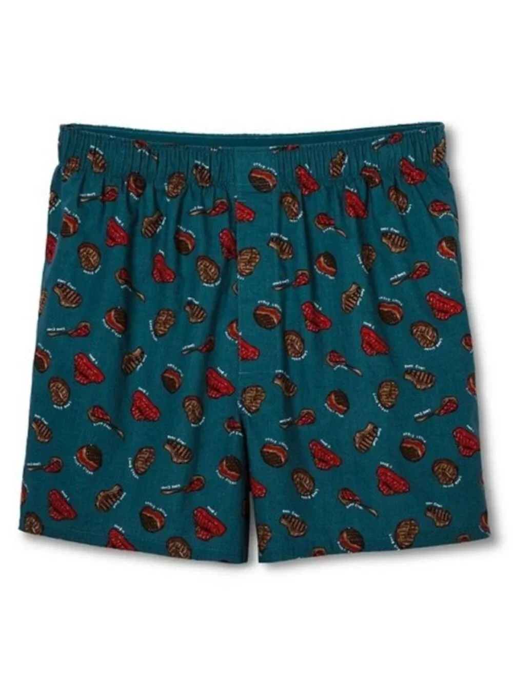 Mossimo S 28 30 Mens Slim-fit boxers Meats Lamb Chop Pork Steak T-Bone NEW